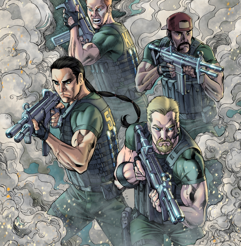 MikeSMillerArt's tweet photo. https://t.co/pVPGU3gE1f I feel so good getting this book finished after all this time. I can't wait for the fans who read book 1 and 2 to get to see how this story arc ends! Unknown Soldiers kick ass! #comicsgreat https://t.co/5s8zNIbp4F