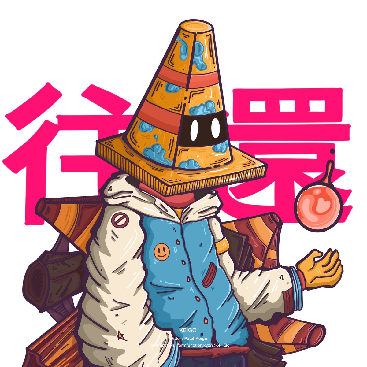 ✨The Auction end 

Congratulations <a href="/Goldendisciple1/">Craft</a> won this piece🤩, Thank you so much for all of your supporting and collecting my art.  I'm sorry for the delay Because I can't find your twitter🙏🧡🧡🧡