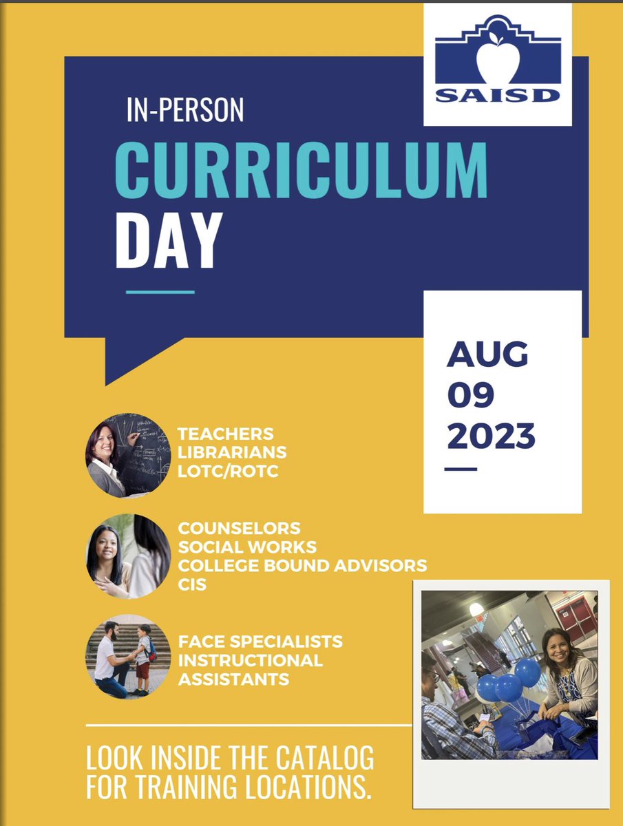 Educational Technology & Extended Learning (@21st_learning) on Twitter photo Time for Curriculum Day online.fliphtml5.com/wtagq/pysb/#p=1 <a href="/SAISD/">San Antonio ISD</a> <a href="/SAISDorg_lrn/">OrgLearning, SAISD</a> <a href="/SAISD_CI/">SAISD Curriculum, Instruction, & Assessment</a> Time for Curriculum Day online.fliphtml5.com/wtagq/pysb/#p=1 <a href="/SAISD/">San Antonio ISD</a> <a href="/SAISDorg_lrn/">OrgLearning, SAISD</a> <a href="/SAISD_CI/">SAISD Curriculum, Instruction, & Assessment</a>