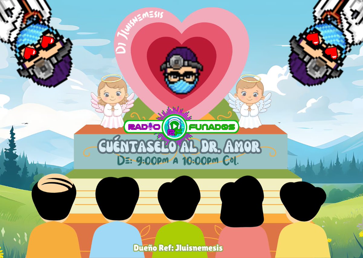 Radio funados te invita a Sintonizar al doctor amor !! ❤️‍🔥ven y cuéntale tus más grandes penas <a href="/JL_Nemesis/">LuisNemesis</a>  al doctor amor hoy de 9:00 a 10:00 pm col 🇨🇴💕
Dueño Ref: <a href="/JL_Nemesis/">LuisNemesis</a> 
Radiofunados.com ❤️‍🔥👌