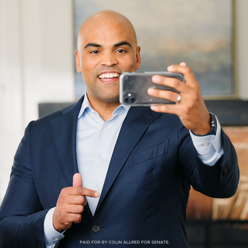 ColinAllredTX's tweet photo. It’s Colin. If everyone reading this post chipped in $5, we'd be able to hit our $50K fundraising goal in no time. But I know not everyone can, so I'm personally asking: Please, will you pitch in a couple bucks now to help me defeat Ted Cruz and everything he represents?