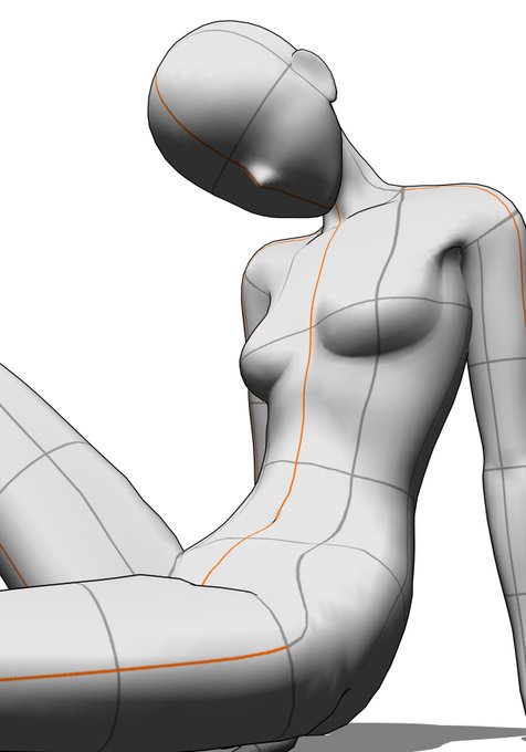 #このタグを見た人はラフ画とその完成絵を見せる
2ドロのおケイさん。 