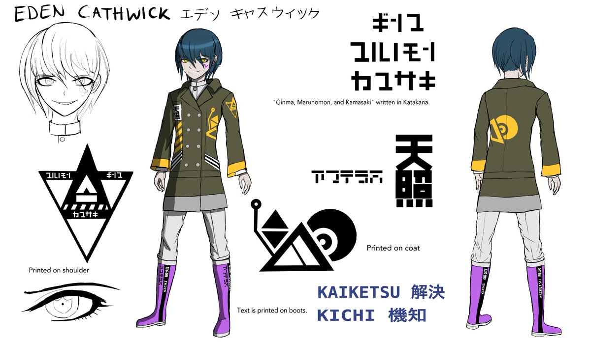 Cloud9Gam_ER's tweet photo. So, I came up an idea for a new character design for #RAINCODE. A member of Amaterasu Peacekeepers who seeks to weed out the corrupt individuals from inside by using his position as District Officer to aid the people of Kanai Ward. #γ¬γ€γ³γ³γΌγ #RAINCODEOC https://t.co/47rRc8W0g7