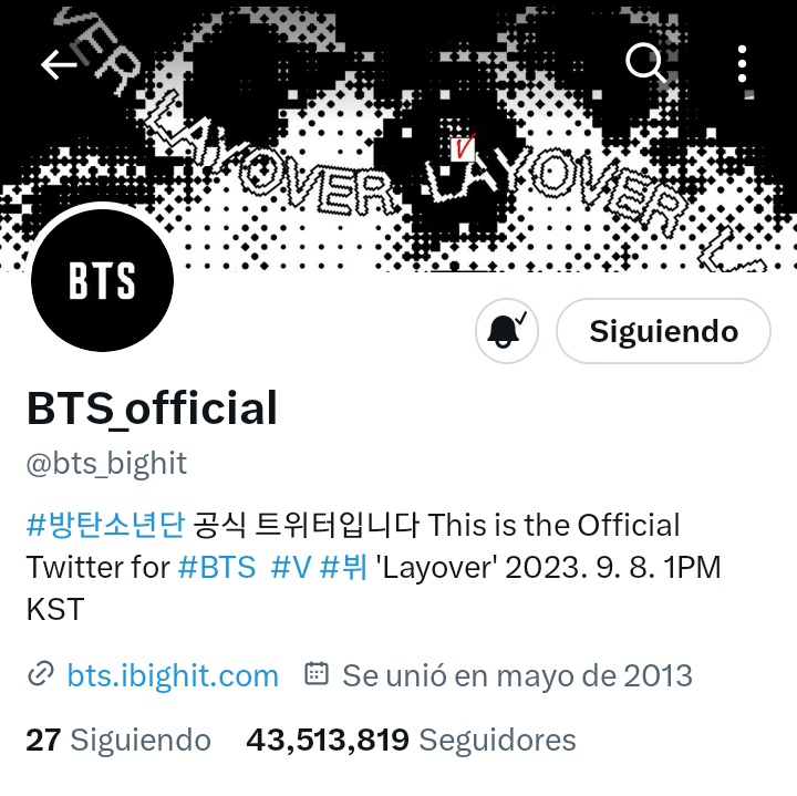 btsargento's tweet photo. — Las cuentas @BTS_twt | @bts_bighit &amp; @BTS_jp_official actualizaron sus perfiles con "Layover", el álbum en solitario de #V.

LAYOVER IS COMING
#V_Layover #LayoverByV https://t.co/vQa040dQHR
