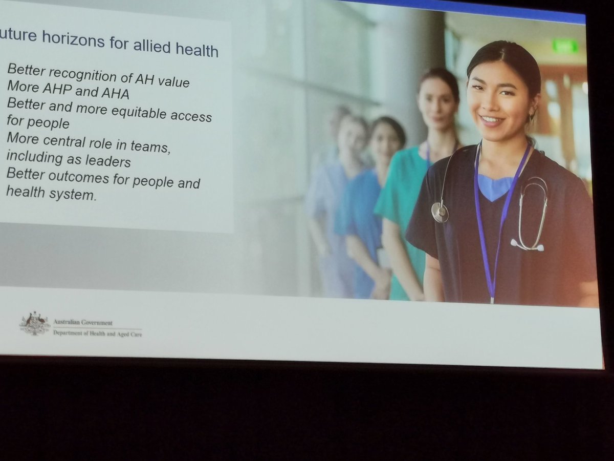 becpaptiv's tweet photo. The future for AHP by Anne-Marie Boxall... Looking forward to where to from here for AHPs #NAHC https://t.co/ESX4qnxywP