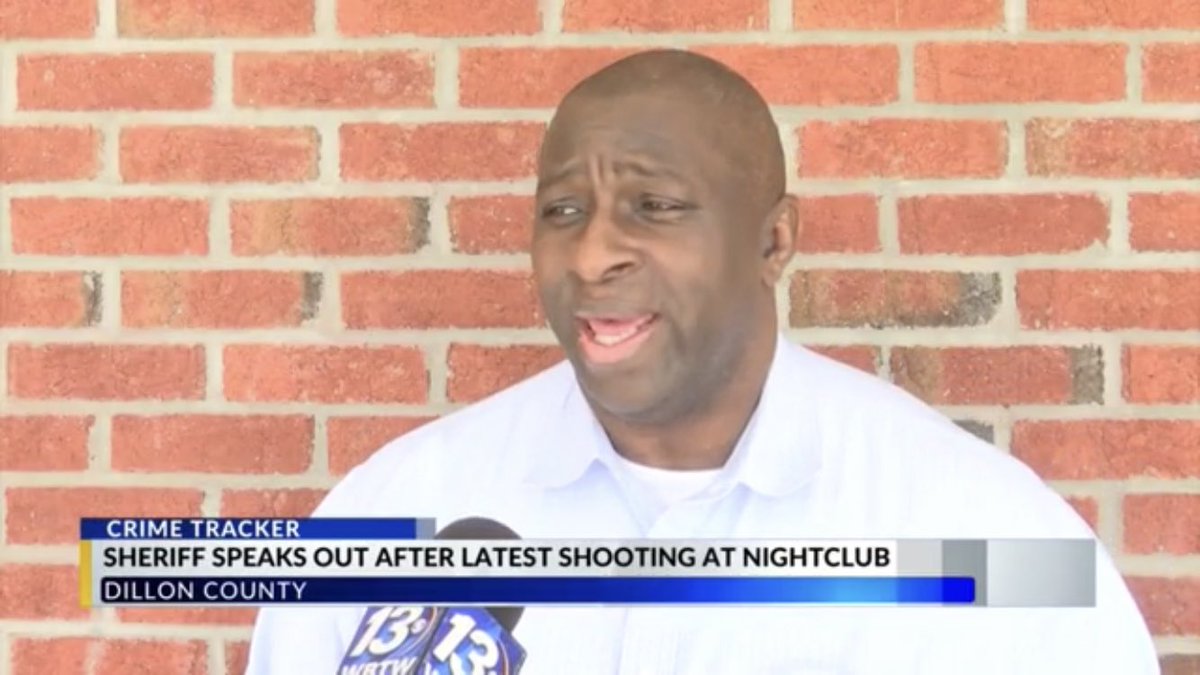 Steve Roth (@steverothnews) on Twitter photo #BREAKING:
<a href="/WBTWNews13/">WBTW News13</a> has just learned that Dillon County Sheriff Douglas “Humbunny” Pernell has died unexpectedly.
News13’s Aundrea Gibbons (<a href="/onairwithdrea/">Aundrea T. Gibbons</a>) just spoke to him less than a week ago about his efforts to stop violence at a nightclub. #BREAKING:
<a href="/WBTWNews13/">WBTW News13</a> has just learned that Dillon County Sheriff Douglas “Humbunny” Pernell has died unexpectedly.
News13’s Aundrea Gibbons (<a href="/onairwithdrea/">Aundrea T. Gibbons</a>) just spoke to him less than a week ago about his efforts to stop violence at a nightclub.