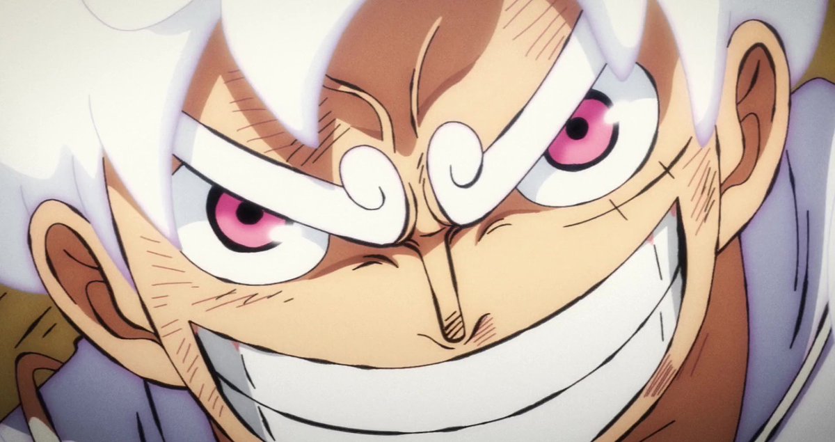 StruckByBelz's tweet photo. After seeing Gear 5 today I truly believe Luffy has one of the best looking transformations in all of anime. Top 5 at least. https://t.co/xTDL7UP8ET
