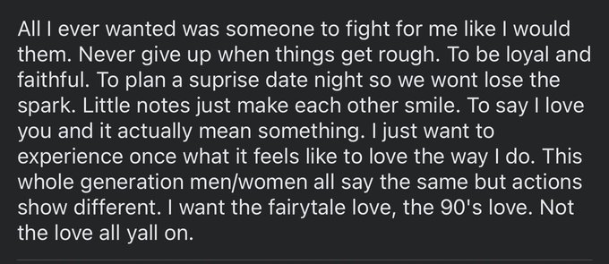 Scrolled past this tonight on Facebook. One day. I&rsquo;m manifesting this love enters my life and finally
