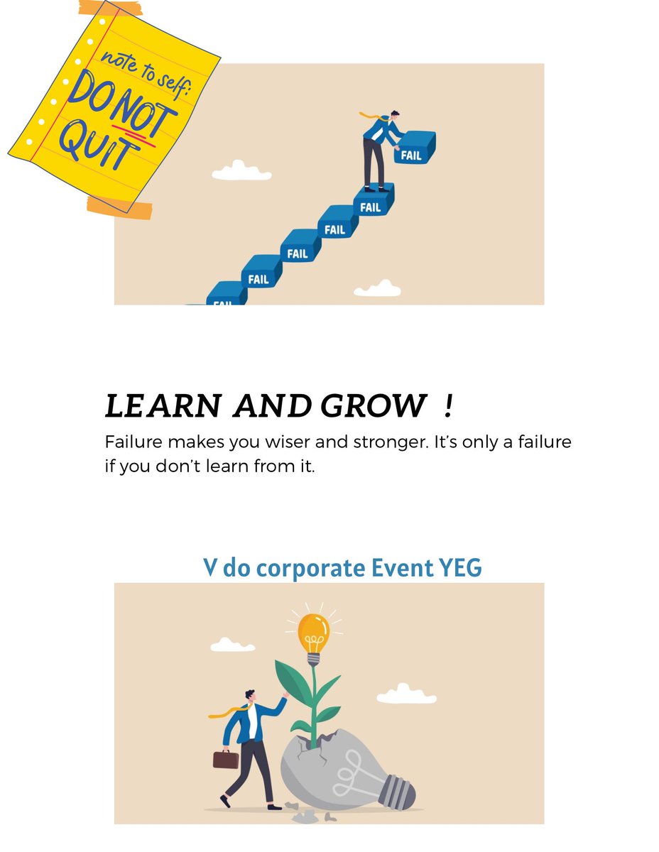 From the ashes of failure, we rise stronger and wiser 🦅💡. With Let's V Do Events, we turn the impossible into possible, crafting the pillars of your success one event at a time 🚀. Because quitting isn't in our vocabulary. #RiseAbove #SuccessMindset"