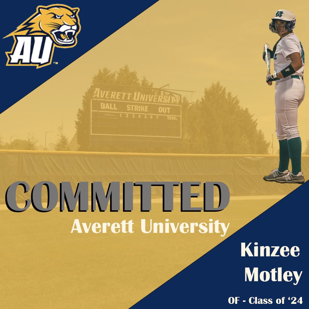 All glory to the man above! I am so happy to announce my verbal commitment to continue my athletic and academic career at Averett University! This could not have been possible without all of the support from family and coaches! #gocougars💛💙