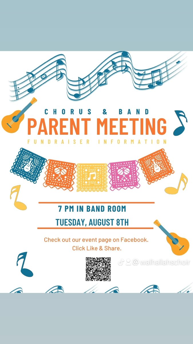 razorbackchoir's tweet photo. @walhalla_hs @RzrPrideWHS Important parent (choir and band) meeting happening Tuesday at 7pm in the WHS band room! See you there! https://t.co/U3YCCr9XD3