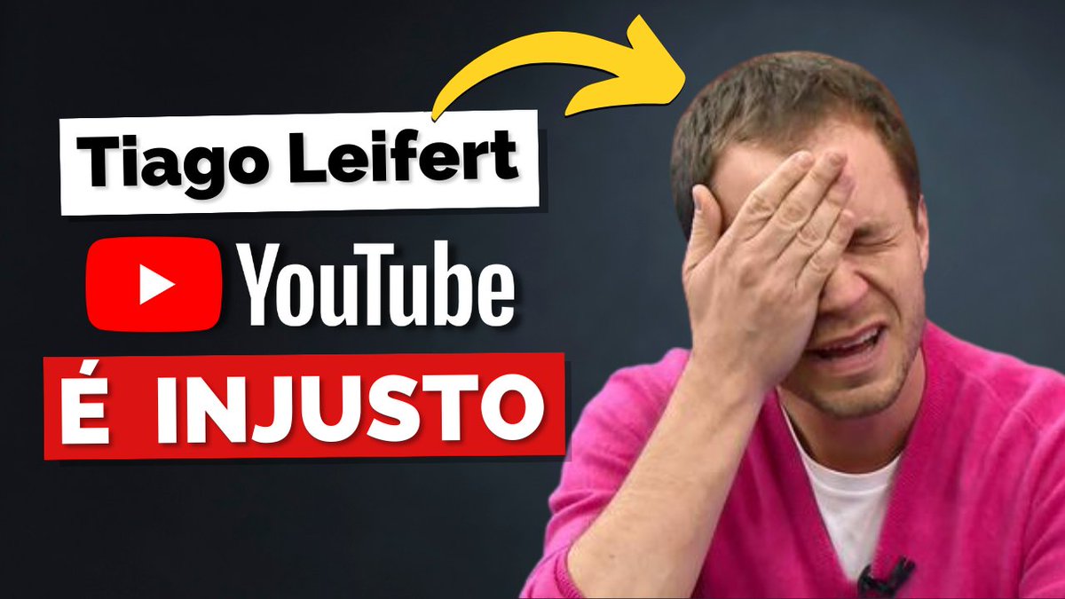 A Monetização do YouTube é injusta? Resposta ao Tiago Leifert youtu.be/0VuHZr878uc

Será que o YouTube é injusto com os criadores? Pagam pouco dinheiro esperando muitos vídeos?
