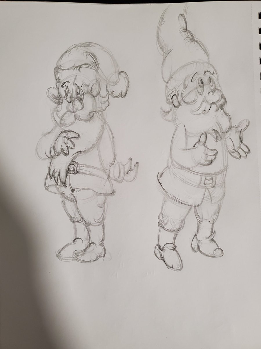 CreativeRazor's tweet image. #CR4FTPOW3RSketchbook
#Dwarfs #Gnomes #PrestonBlair