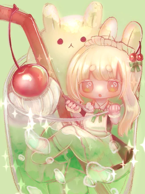 このときのうさぎメイドさんとおんなじ子 