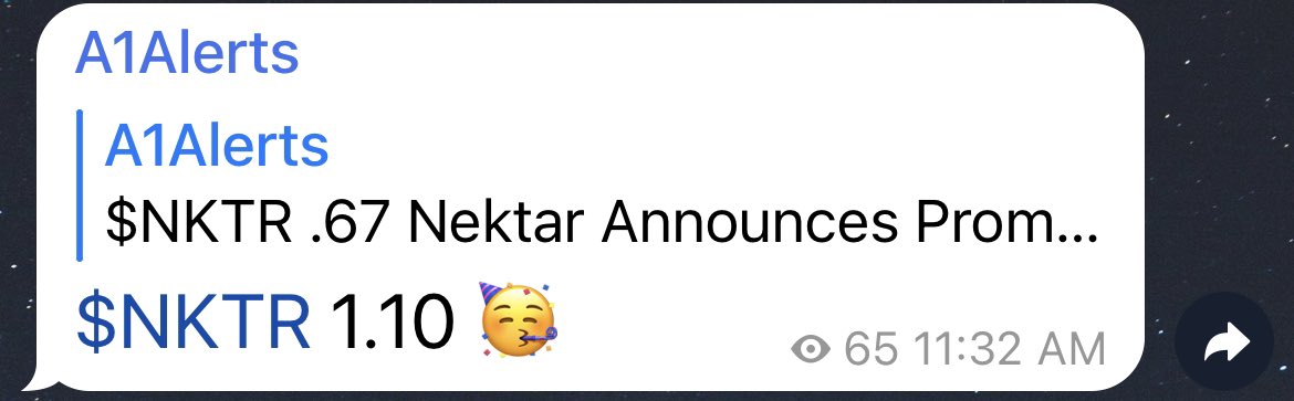 $NKTR .67 -> 1.10 🔥