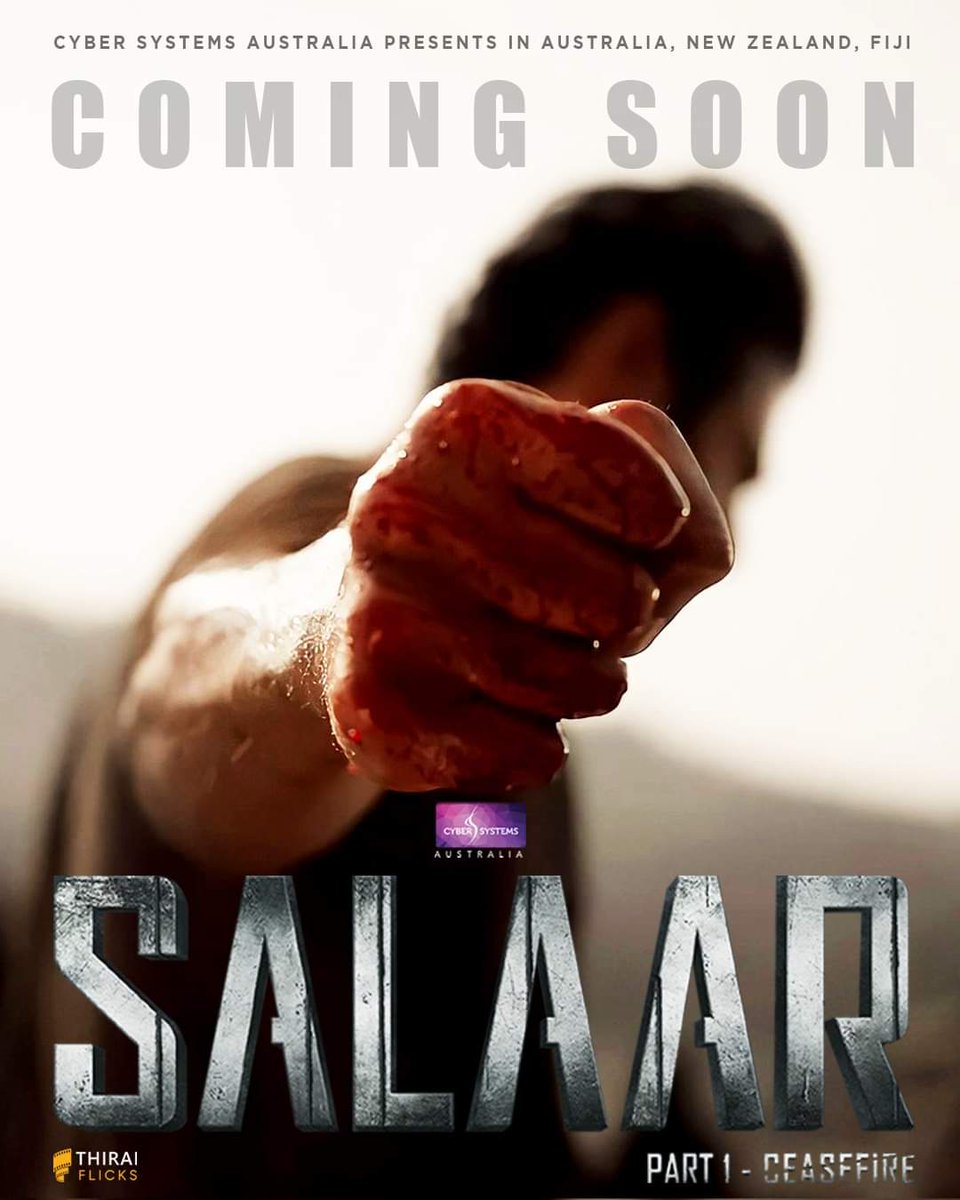 #Salaar 💥🔥 Coming Soon🔥

#Prabhas #SalaarTeaser #salaar #ceasefire #salaarceasefire #PrashanthNeel @PharsFilm @ThiraiFlicks @cybersystemsaus @villagecinemas @event_cinemas