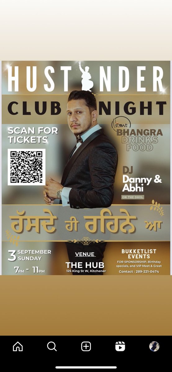 road2succed's tweet photo. Exciting news!! The most renowed punjabi singer hustinder is coming live in kitchener!! Stay up to date and book your tickets now to grab this opportunity! 
#refreshment #music #can #kitchener https://t.co/dgJ2VuniTK