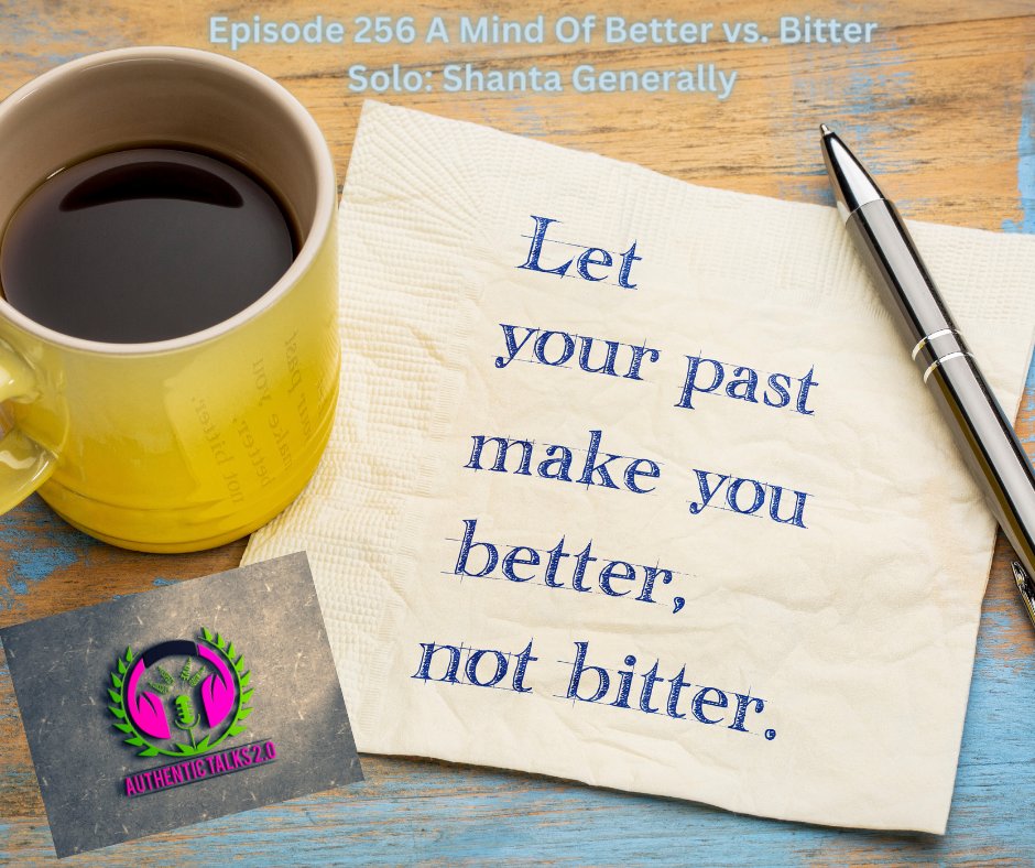 This show is designed to help you thrive! Mind-care. #authentictalkswithshanta #shantagenerally #AmindofBettervsBitter #mindsetcoach #mindcarecoach #discoverycoach #trueselfcoach #nextlevelmind #healthandwellness