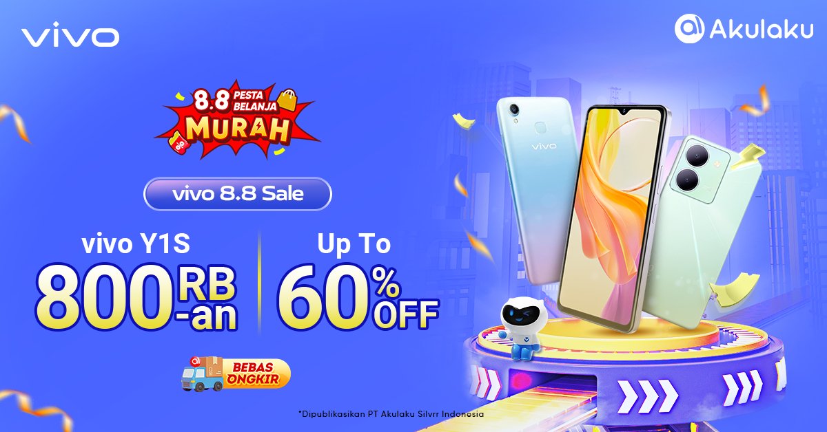 akulakuID's tweet photo. Serius beli HP OPPO bisa dapet DISKON HINGGA 50%??๐ฑ
Mumpung lagi angka kembar mending buruan di checkout๐๐ปโโ๏ธ๐จ
https://t.co/gjiTDb8lCr
#PromoGadget #Diskon88 #Promo88 #VivoBrandDay #AkulakuIndonesia https://t.co/z6kRIwmyaD