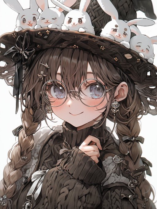 「hat ornament twintails」 illustration images(Latest)