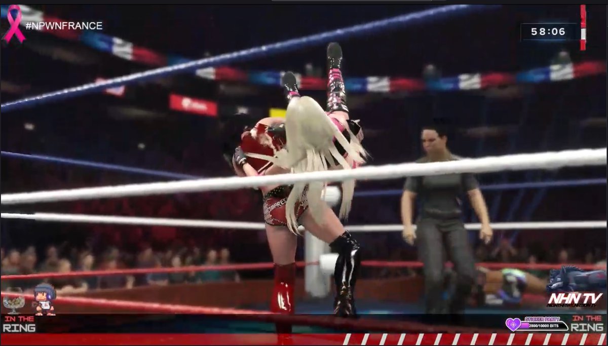 velvetdovelyn's tweet photo. All the hugs given tonight in #NPWN , got to play with Ariana Diaz, Abigail Freefire and Kali Smoak. #NPWNFrance https://t.co/k2mvqldQPr