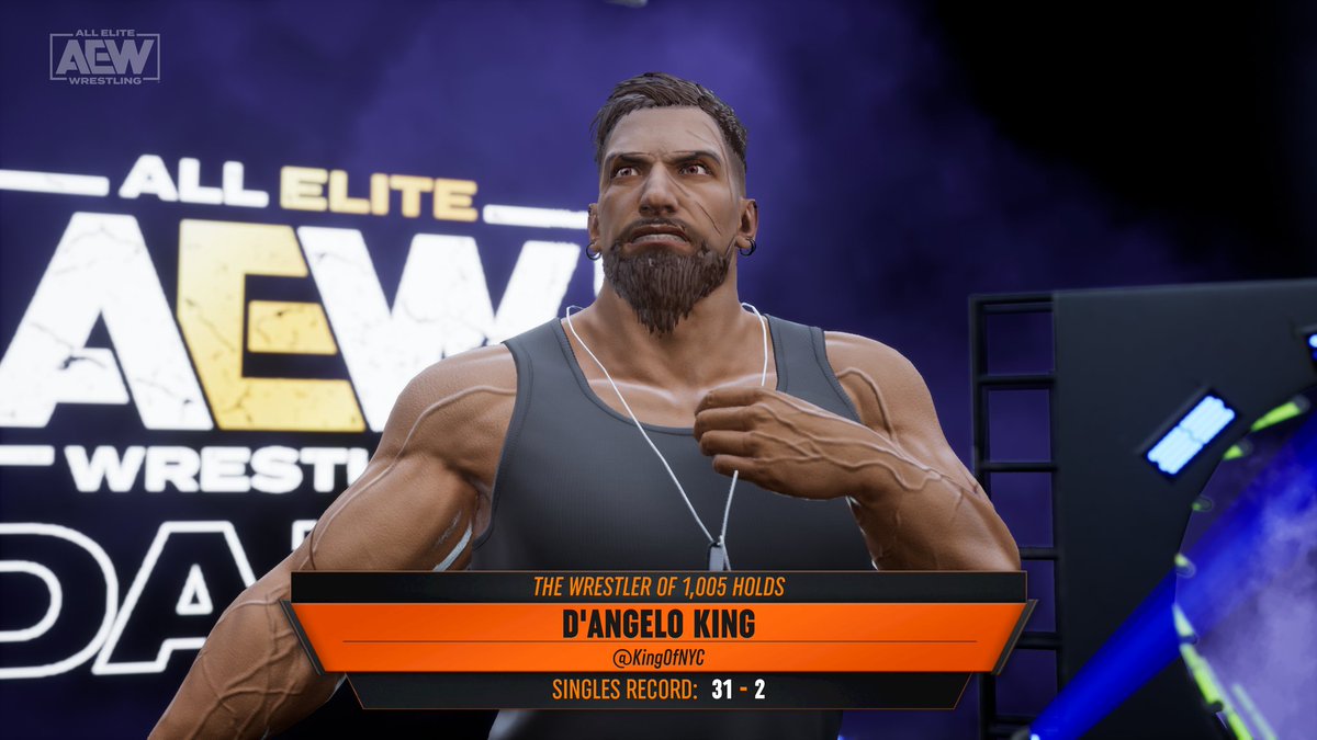 Miguel_Lebron's tweet photo. @AEWGames His name is D'Angelo King. He's a champ #teamtaz would be proud of. https://t.co/c1RT7rDW5Q