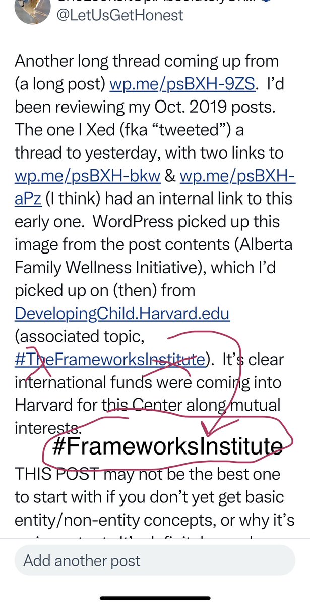 LetUsGetHonest's tweet image. Correcting my memory if a hashtag:

#FrameworksInstitute

Please use &amp;amp; you’ll see its “social science for social Change” motto &amp;amp; who has been using its services .

The blog post I mentioned has some more background on it as well and the background of its founder.

I’d called it…