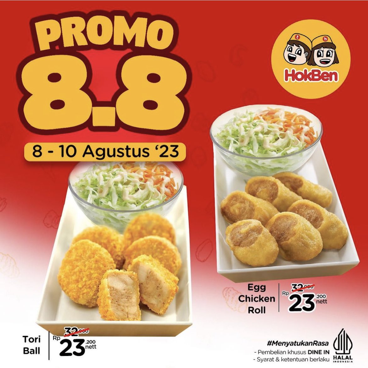 Hokben Klaim Produknya Aman, Tak Ada yang Diimpor Langsung dari Jepang