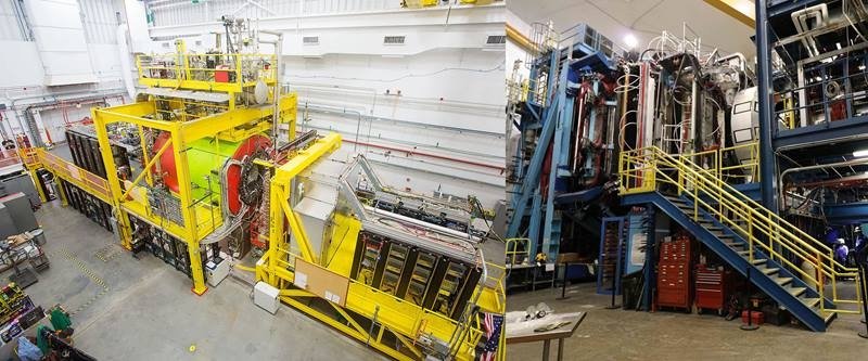 doescience's tweet photo. When experiments produce too much data, what’s a nuclear physicist to do? Get help in near real time from streaming readout. It's a solution based on artificial intelligence and machine learning examined by researchers @INFN_ and @JLab_News: https://t.co/CDaP1TvyBs https://t.co/rbIfpdHiIm