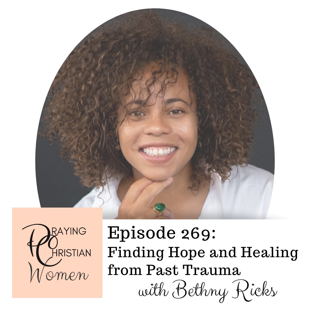 RealWorldBible's tweet photo. Praying Christian Women #269: Finding Hope and Healing from Past Trauma with Bethny Ricks https://t.co/gHoN9ufIDi https://t.co/bcDIh2J20J
