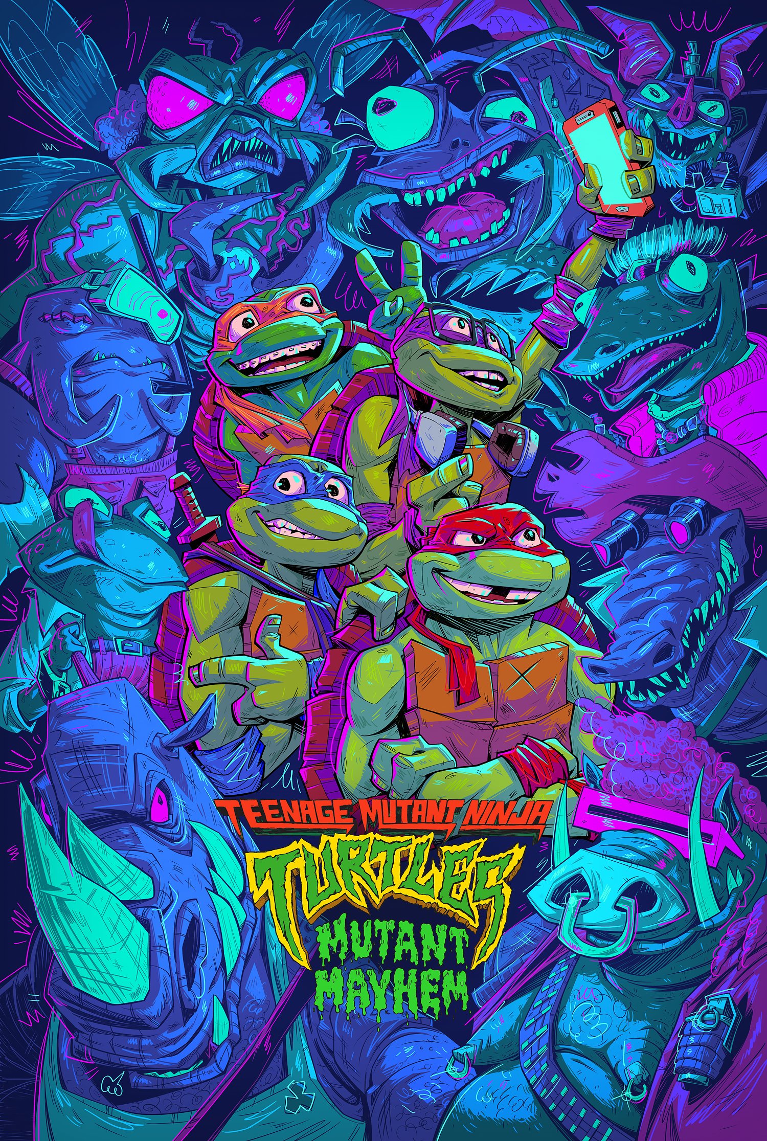 TMNT MUTANT MAYHEM WALLPAPER IPHONE