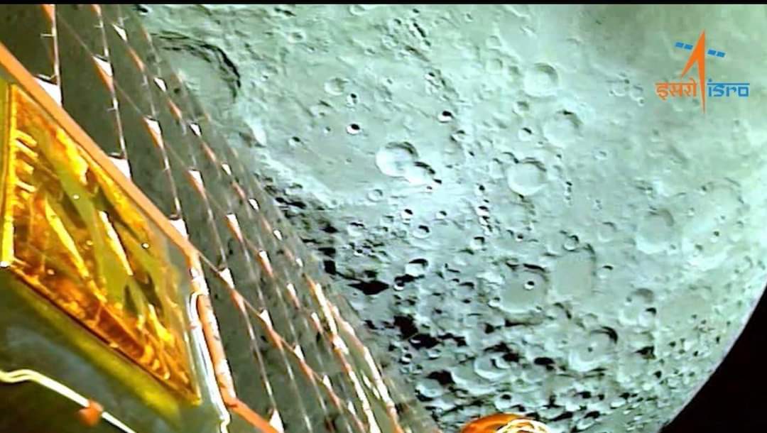 Chandrayaan-3 Captures First Images Of The

Chandrayaan-3 Enters Moon's Lunar Orbit Without Glitches Sends #vmcvadodara #mayorvadodara #nileshsinhrathod #nileshsinhrathodbjp #chandrayaanmoonphoto #ISRO #chandrayaan3firstimages #chandrayaan3