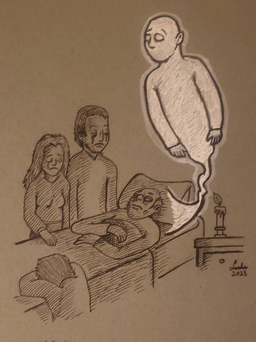 idrawfunstuff's tweet image. I&apos;m late this year starting on #AuGhost2023 so here&apos;s #doorway #transfix and #flicker