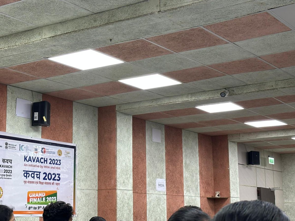 Khushaljainn's tweet image. Kavach 2023!
D-Day!
#Kavach2023 #CyberSecurityHackathon
#MinistryOfEducation
#MinistryOfHomeAffairs #AICTE #MIC #BPRD
#I4C

@PMOIndia @narendramodi @EduMinOfIndia @PIBHomeAffairs @dpradhanbip @HMOIndia @abhayjere
@AICTE_INDIA @BPRDIndia @Cyberdost
@mhrd_innovation