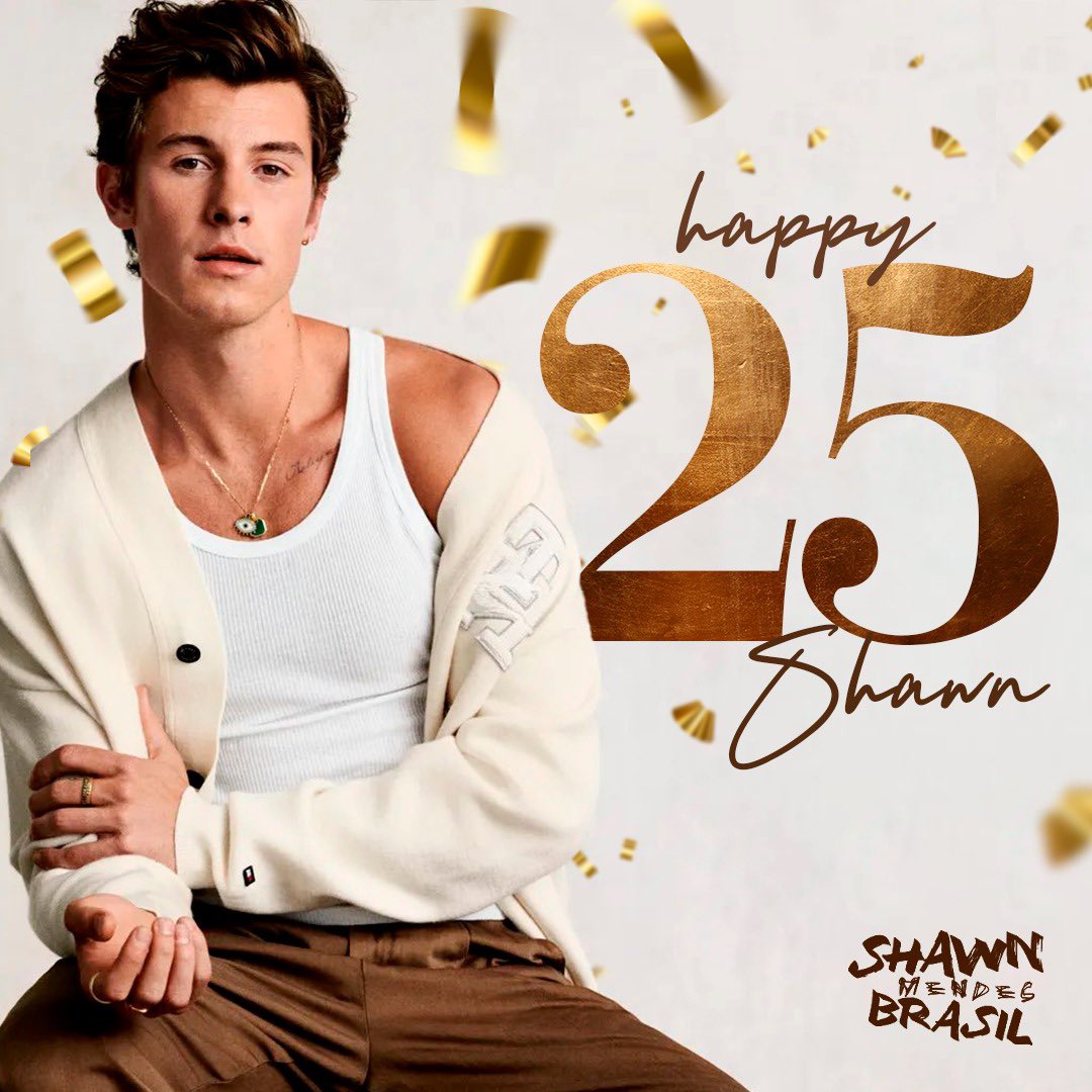 ShawnMendesBRA's tweet photo. Happy Birthday, @shawnmendes! #HappyBirthdayShawn ❤️‍🔥

Wishing you the most magical day surrounded by the people you love and admire. Take in all the love and good vibes, you deserve it. ❤️ Eu te amo! https://t.co/i2SBcXMbh9
