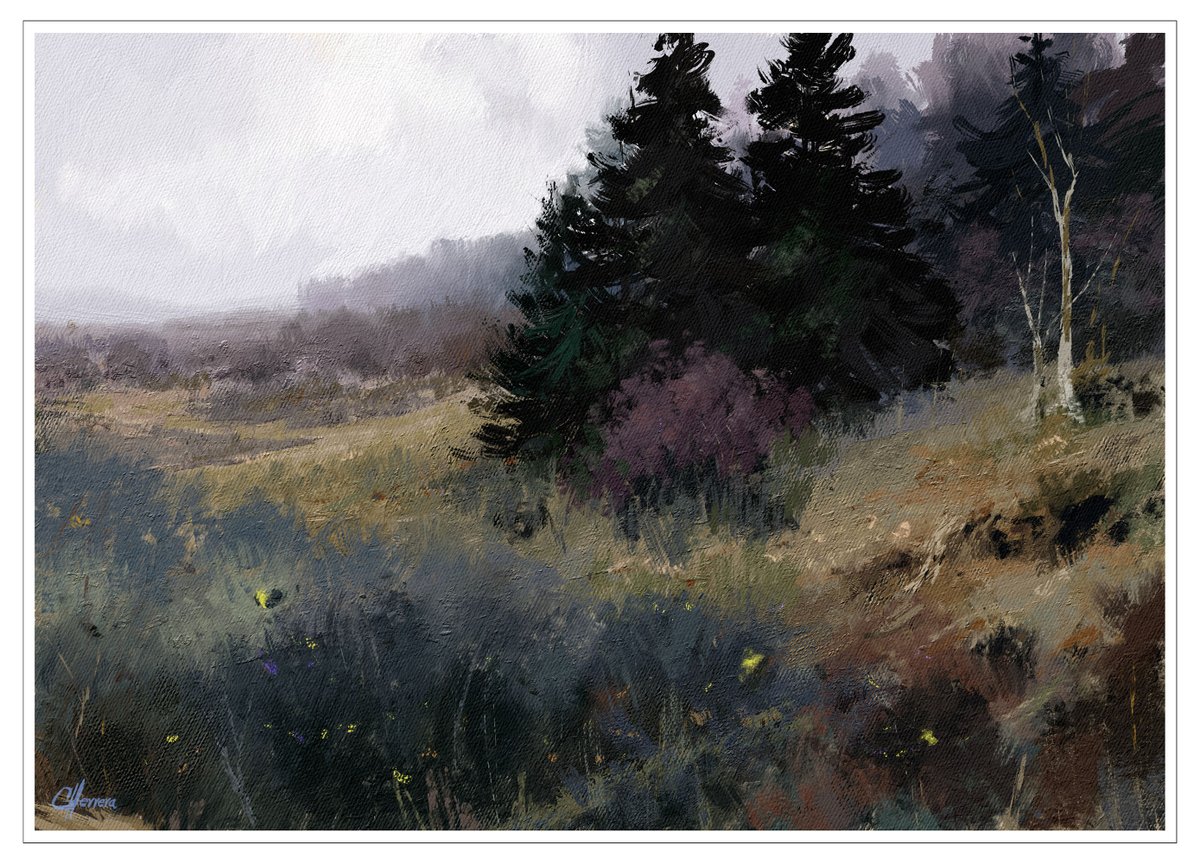 theoilpainter's tweet photo. Cloudy Day. Carlos Herrera. #escapemotions #rebellepro #rebelle https://t.co/tBE4ytOckn