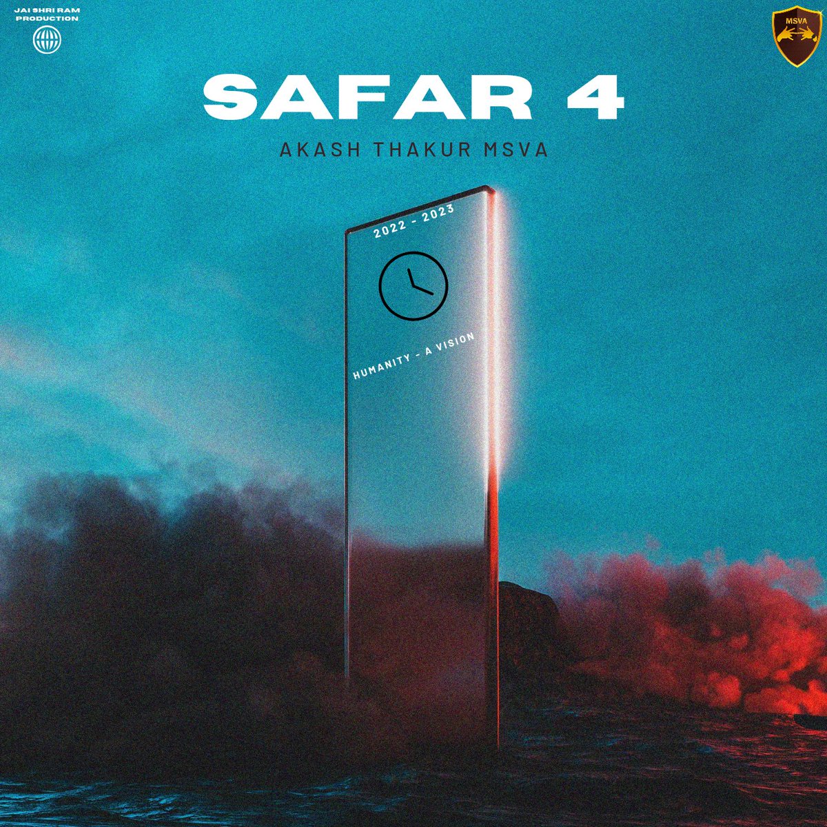 AkashThakurMSVA's tweet photo. Reloading the #safar of 2k22-23 on the upcoming 24th.
#safar4 #humanityavision #jaishriramproduction #akashthakurmsva #msva #journey https://t.co/yoi6nnuCOF
