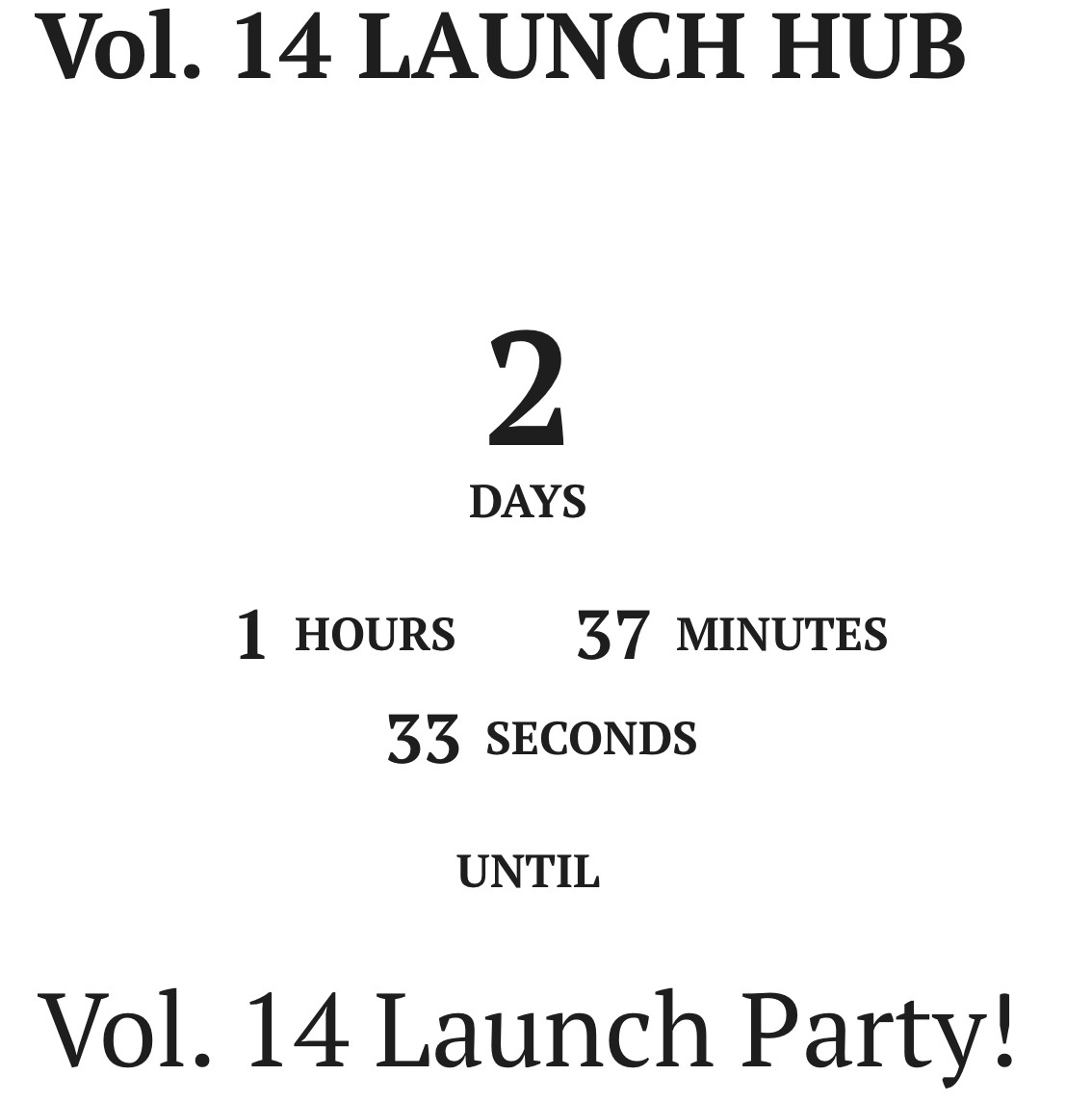 untethered magazine (@untetheredmag) on Twitter photo Launching this baby in just over 2 days!!! Have you registered yet?
Register, pick up some raffle tickets, and grab a copy of Vol.14 over on our Virtual Launch Hub: alwaysuntethered.com/2023/07/23/vol… Launching this baby in just over 2 days!!! Have you registered yet?
Register, pick up some raffle tickets, and grab a copy of Vol.14 over on our Virtual Launch Hub: alwaysuntethered.com/2023/07/23/vol…