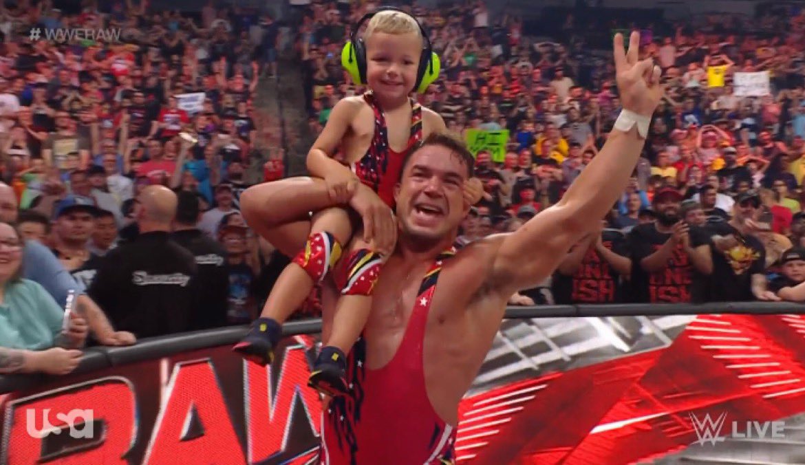 WWEGable's tweet image. Yo, Minnesota… you are all rockstars. 

Thank you for tonight. 

I won’t ever forget it. 

And neither will he.

#WWERaw 
@WWE