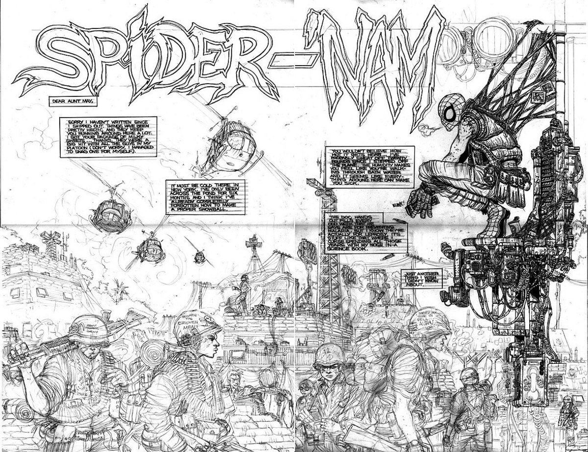 James Stokoe’s Spider-‘Nam @HeGotGronch
