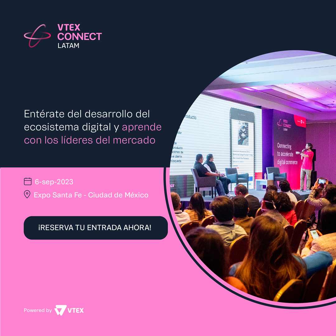 MundoEjecutivo's tweet image. ¡Prepárate para una jornada épica de #DigitalCommerce en VTEX Connect LATAM 2023! Aprovecha la oportunidad de conocer el ecosistema del comercio digital y sumar conocimientos clave para tu negocio. ¡Reserva tus entradas ya! ➡ 
bit.ly/VTEX_2023_3 #VTEXconnect