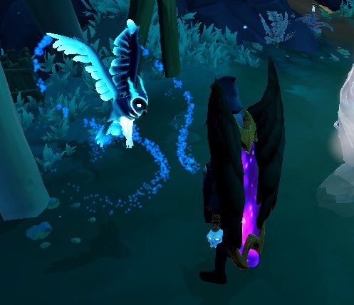 Got the new Necromancy pet, and man do I love it. Taking this with me everywhere <a href="/RuneScape/">RuneScape</a>