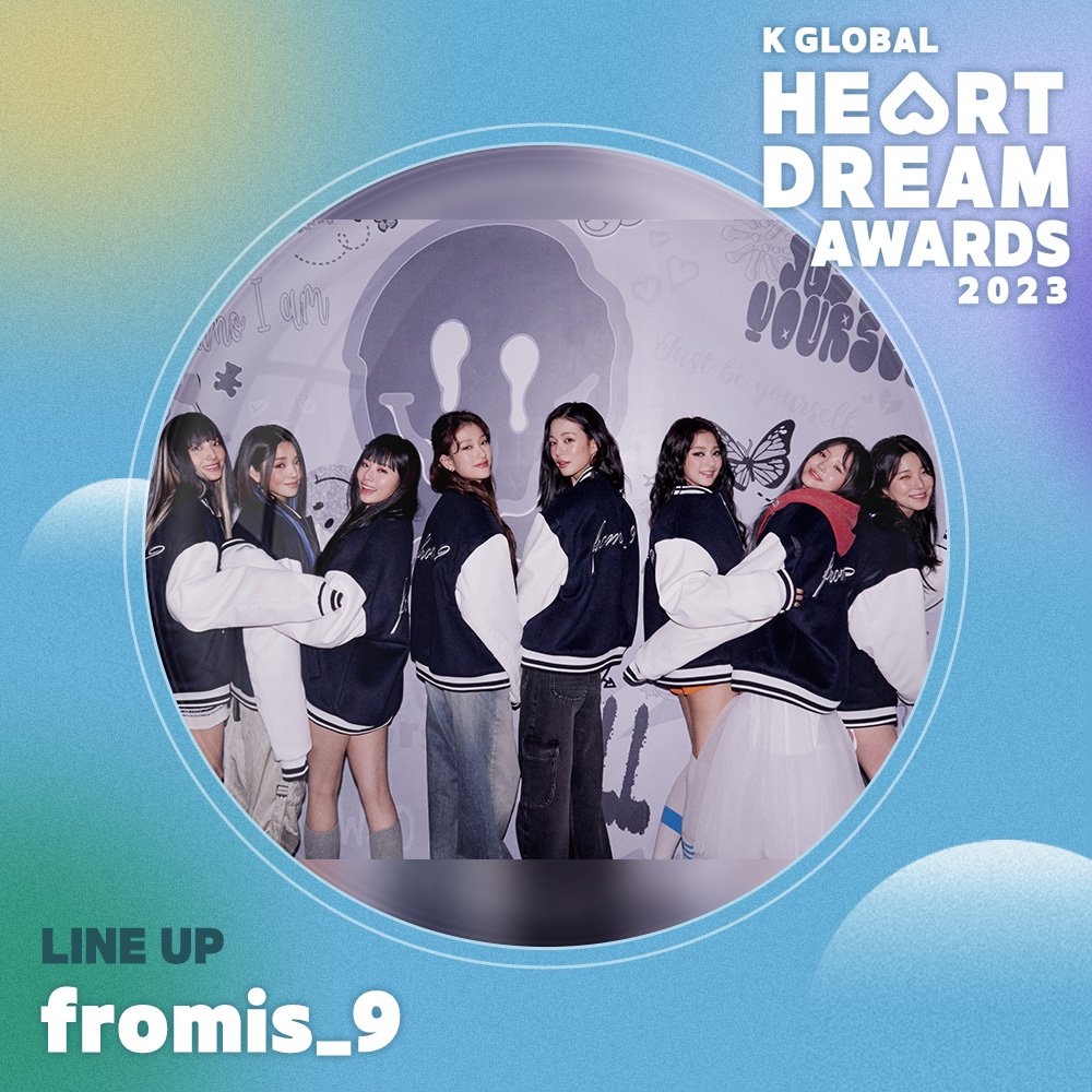 JPop_Magazine's tweet image. [#2023HDA] LINE-UP 공개

프로미스나인과 플로버가 함께하는
2023 K 글로벌 하트 드림 어워즈
SHOW YOUR HEART✨

➣ #프로미스나인 인기상 투표 진행중

#fromis_9 #flover #최애돌
#하트드림어워즈 #HEARTDREAMAWARDS

🔹8월 10일 6:30 PM / KSPO DOME