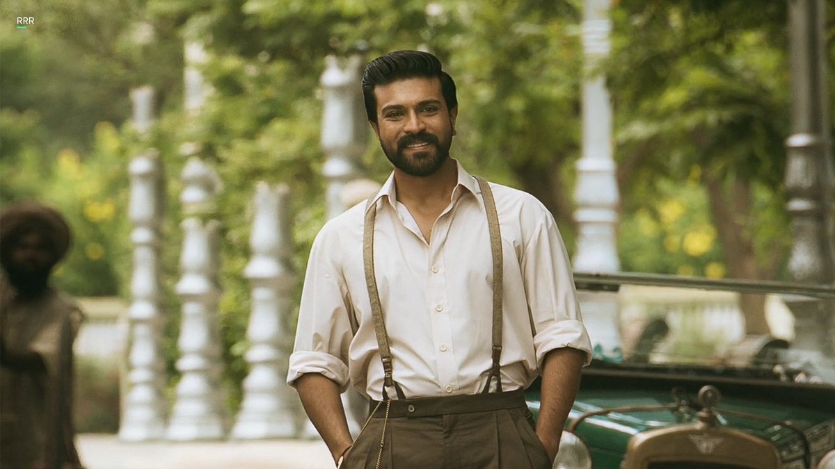 JioHotstar's tweet photo. Is there a look he can’t pull off??

#RRR https://t.co/M5VvddRpCW