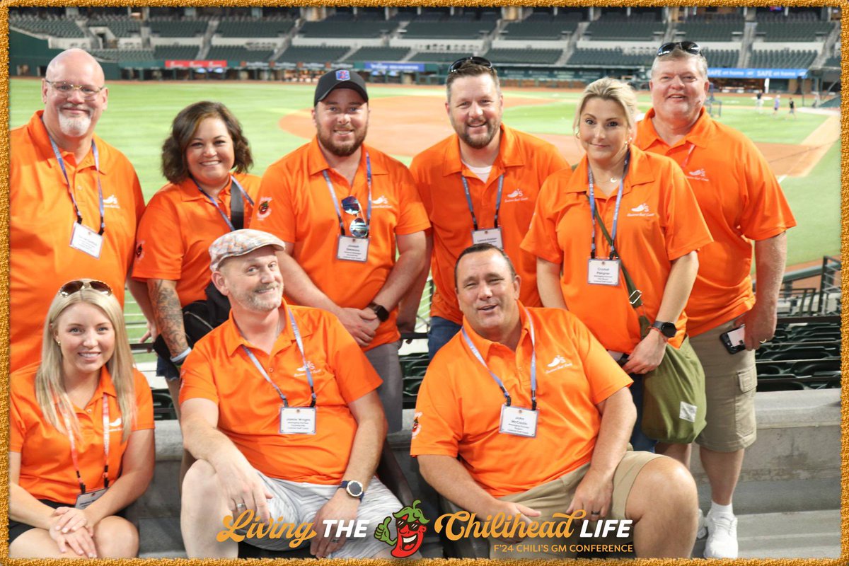 Day 1 of GM conference was one for the books! Connecting with our leaders is always amazing! 🌶️❤️ #Chiliheadlife #chilis #chilislove #CGC <a href="/neufeldjosh1/">Josh Neufeld</a> <a href="/taryn_mahaffey/">Taryn Mahaffey</a> <a href="/SavoieRay/">ray savoie</a> @leon_copeland <a href="/CRUT8180/">Chris Rutledge</a>