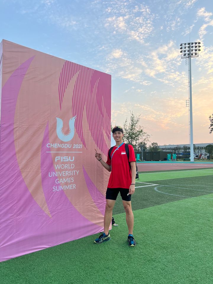 Our Quest Analyst, Kampton Kam, representing Singapore at the FISU Summer World University Games in Chengdu, China! He will be competing in the Men's High Jump and we wish him all the best at his debut!

#FISU #WorldU...
facebook.com/55460626004943…