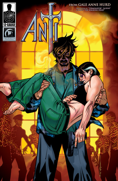 valhallapics's tweet image. The #FirstIssue of #ANTI was released 11 years ago today! Published by @12GaugeComics, this 4-issue, action-packed comic series follows a man as he grapples with whether to embrace his dark destiny — or challenge his fate in order to save the world.