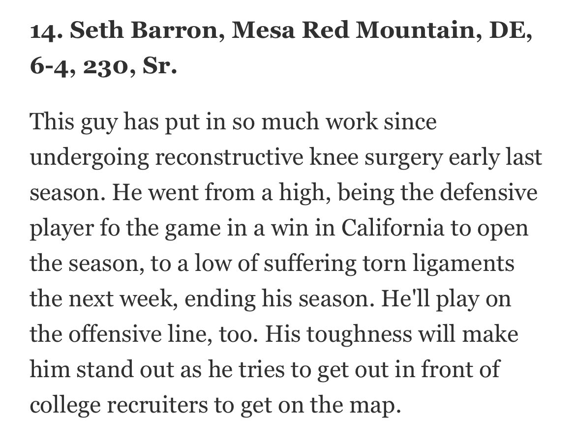 Thank you <a href="/azc_obert/">Richard Obert</a> for putting me on the list! Can’t wait to be back on the field this year!
