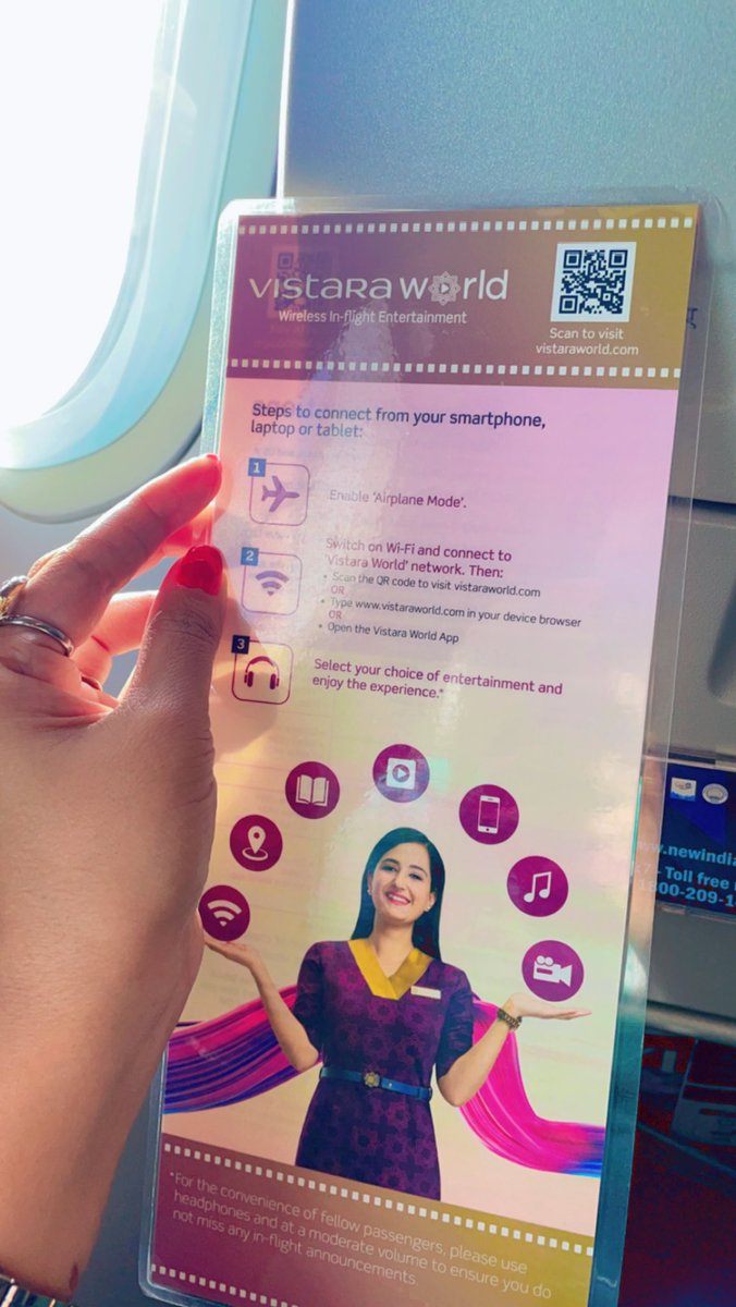 Vistara offering Vistara World.. wohoo great initiative 🎉🥰
#vistara #vistaraairlines #vistaraworld #travel #onboard #flights #Airport @airvistara @DelhiAirport