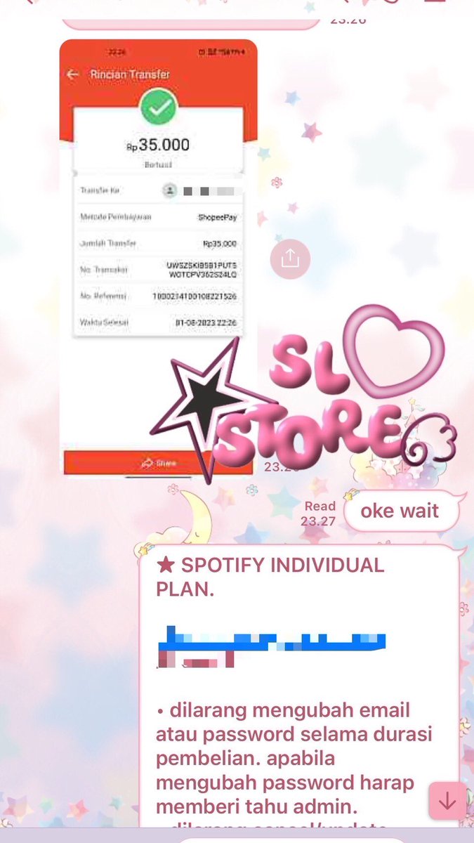 carxmello's tweet photo. yuk order app prem di aku udh terbukti trusted dan pengerjaan cepat!! here’s my own testi guys🙆‍♀️💖✨ #zonauang #zonajajan #zonaba  https://t.co/0ayPyk6whm https://t.co/cWKwKwnJCF